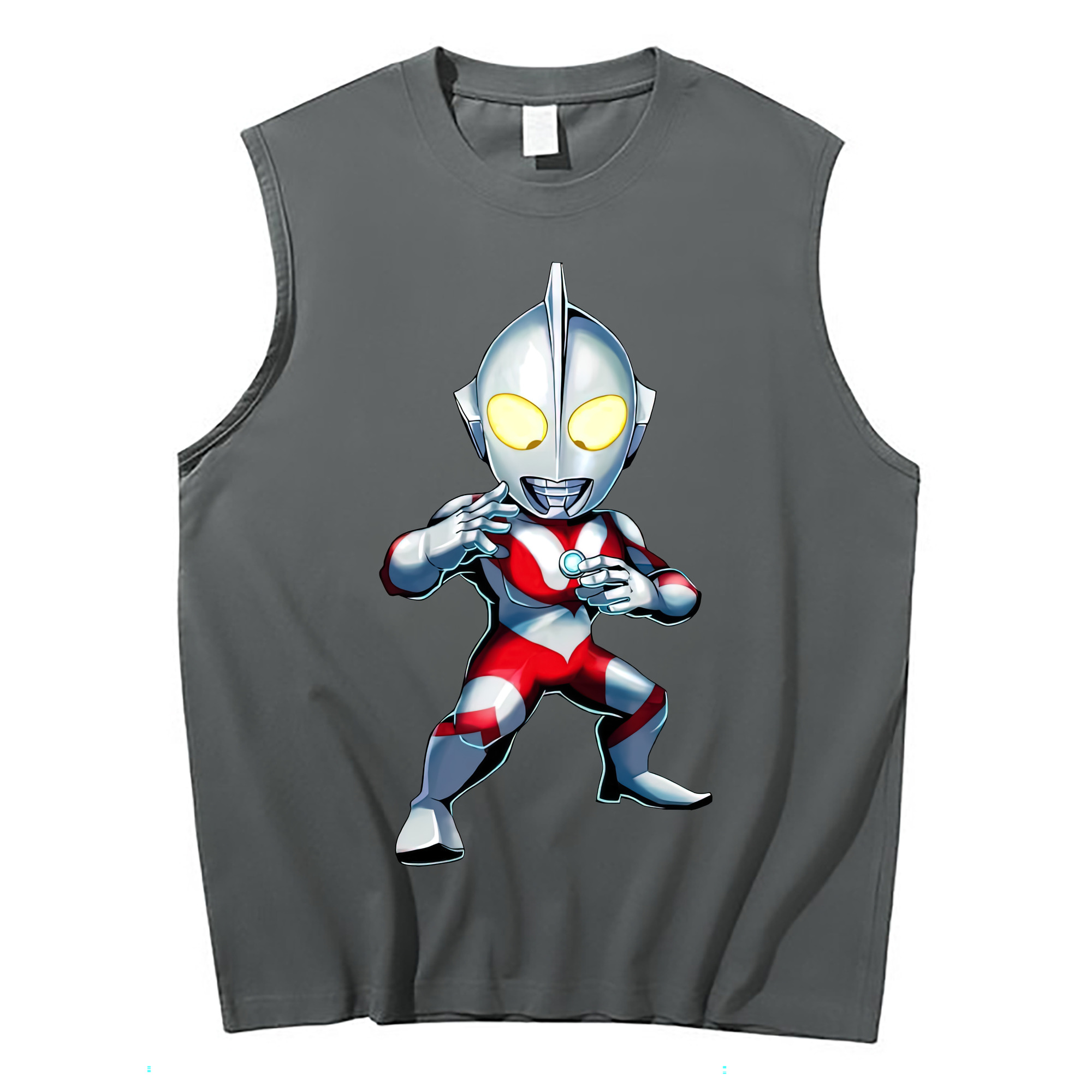 （画像用） ウルトラマン Ultraman コットン100％タンクトップ（フロントプリント）